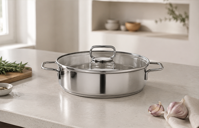 Delimano Classic Stainless Steel Round Mould